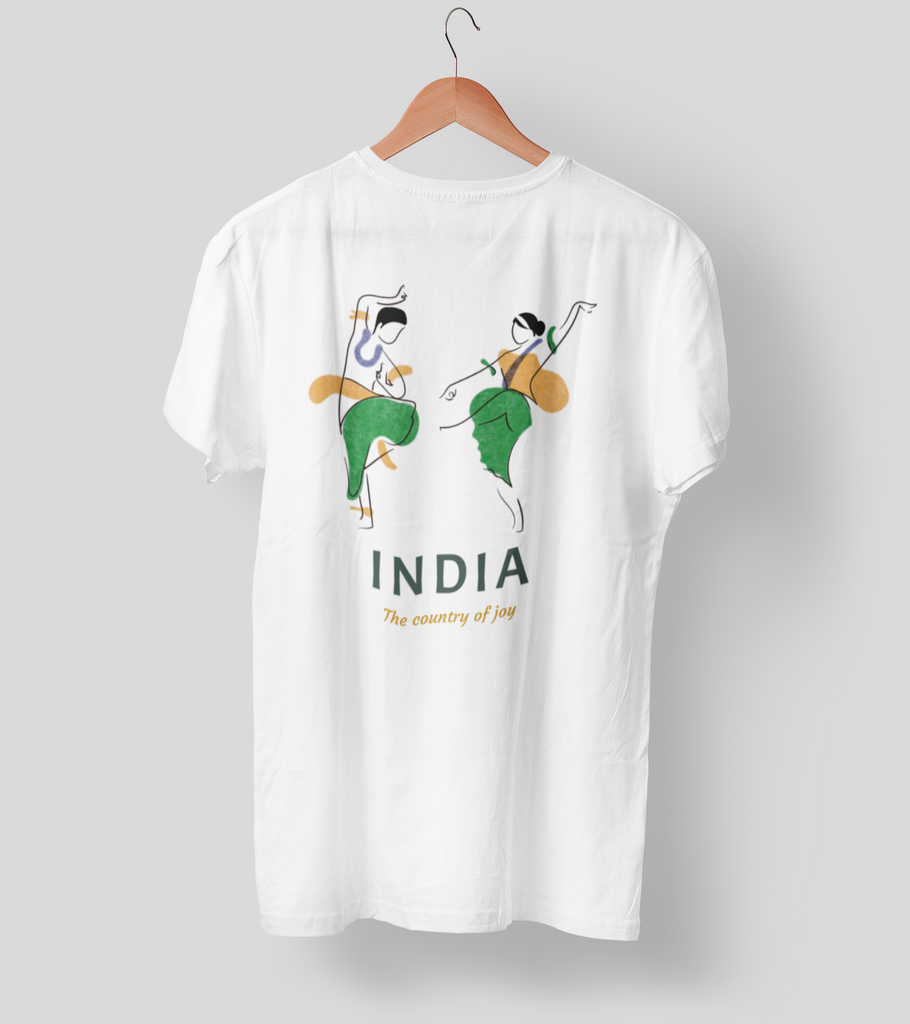 India the country of joy Half Sleeve T-Shirt