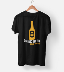 Drink Beer Save Water Half Sleeve T-Shirt