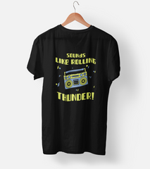 Retro : Sounds Like Thunder Half Sleeve T-Shirt