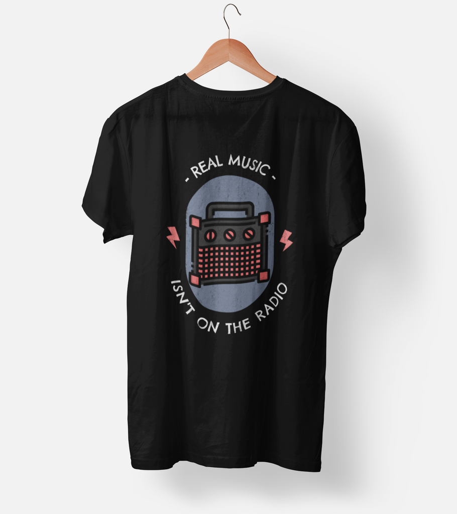 Real Music isn't on radio Half Sleeve T-Shirt
