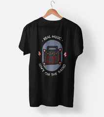 Real Music isn't on radio Half Sleeve T-Shirt