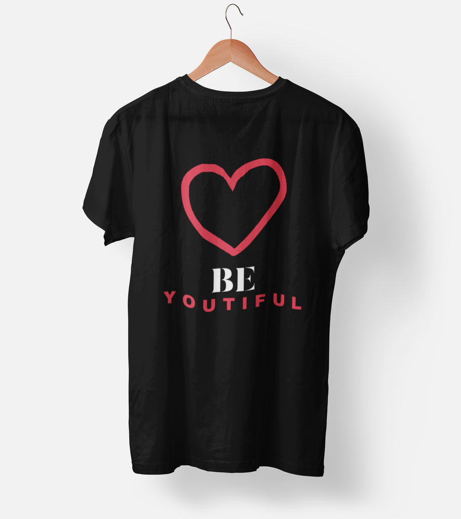 BE YOUTIFUL Half Sleeve T-Shirt