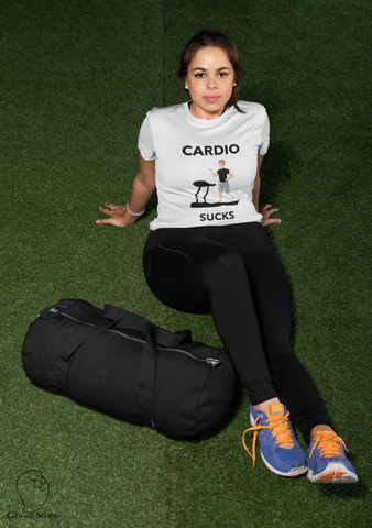 Cardio Sucks Half Sleeve T-Shirt