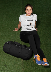 Cardio Sucks Half Sleeve T-Shirt