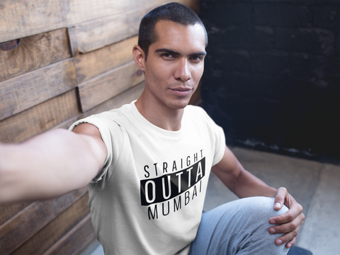 Straight Outta Mumbai (MEN) Half Sleeve T-Shirt