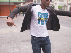 Good Vibes Good Life (Male) Half Sleeve T-Shirt