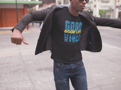 Good Vibes Good Life (Male) Half Sleeve T-Shirt