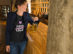 Love Wing Half Sleeve T-Shirt