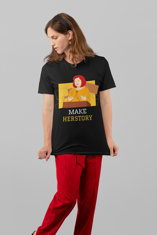 Make Herstory Half Sleeve T-Shirt