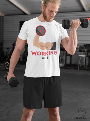 Working Out Half Sleeve T-Shirt
