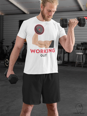 Working Out Half Sleeve T-Shirt
