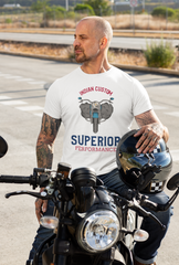 Indian Custom Superbike Performance Half Sleeve T-Shirt