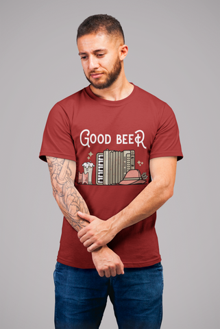Good Beer Half Sleeve T-Shirt