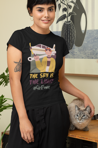 The Sky Is The Limit Half Sleeve T-Shirt