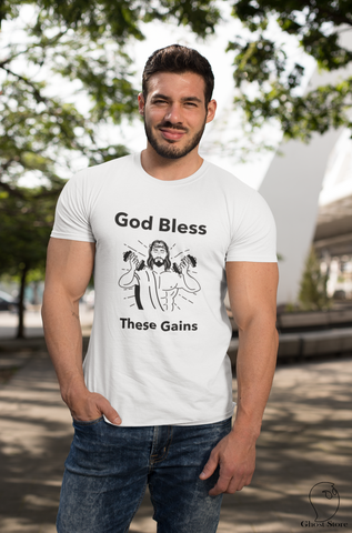 God Bless This Gain Half Sleeve T-Shirt
