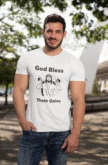 God Bless This Gain Half Sleeve T-Shirt