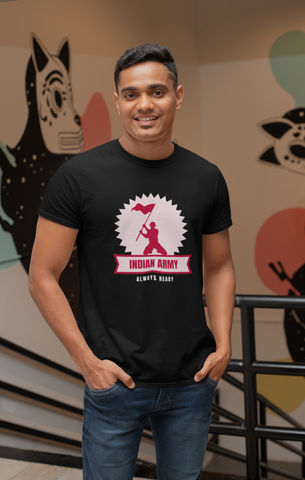 Indian ARMY Half Sleeve T-Shirt