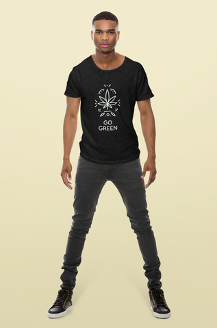 Go Green Half Sleeve T-Shirt