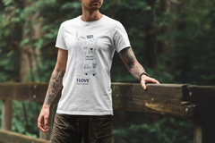I love this country (USA) Half Sleeve T-Shirt