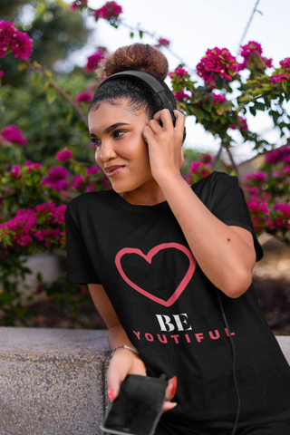 BE YOUTIFUL Half Sleeve T-Shirt