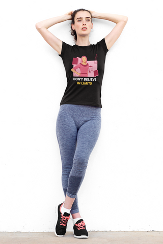 Don't Believe In Limits Half Sleeve T-Shirt