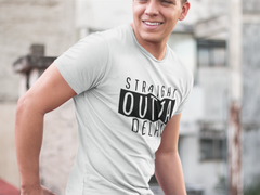Straight Outta Delhi (MEN) Half Sleeve T-Shirt