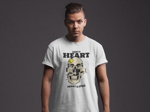 Empty Heart and Soul Half Sleeve T-Shirt