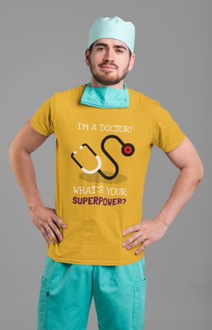 What's your superpower (Doctor) Half Sleeve T-Shirt