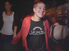 Let me be perfectly QUEER Half Sleeve T-Shirt