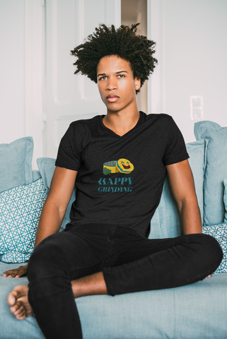 Happy Grinding Half Sleeve T-Shirt